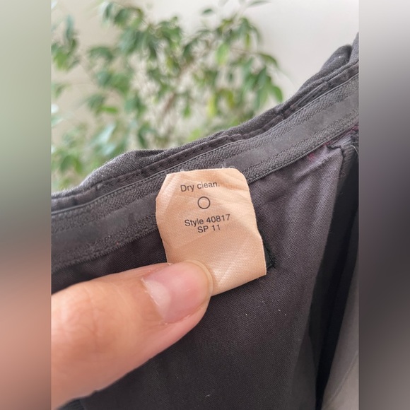 J.Crew Charcoal Grey Crinkled Metallic Strapless cotton Taryn Dress Size 8 - Picture 9 of 11